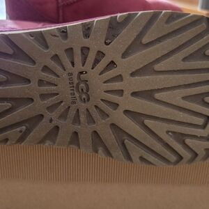 UGG Raspberry Suede Boots